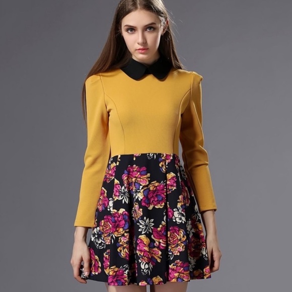 NWOT SHEIN Skater Dress - Picture 2 of 7